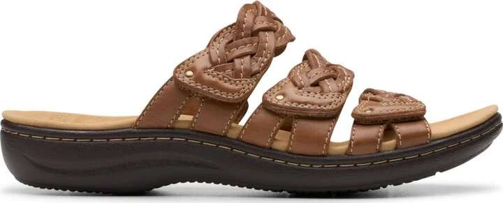 Clarks Collection Women's Laurieann Rio Slip-On Flat Sandals - Image 2