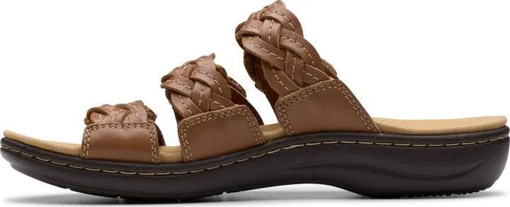 Clarks Collection Women's Laurieann Rio Slip-On Flat Sandals - Image 3