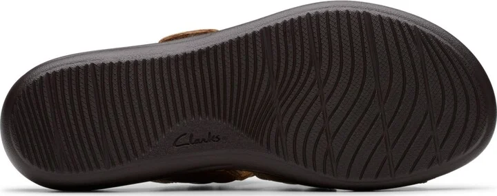 Clarks Collection Women's Laurieann Rio Slip-On Flat Sandals - Image 4