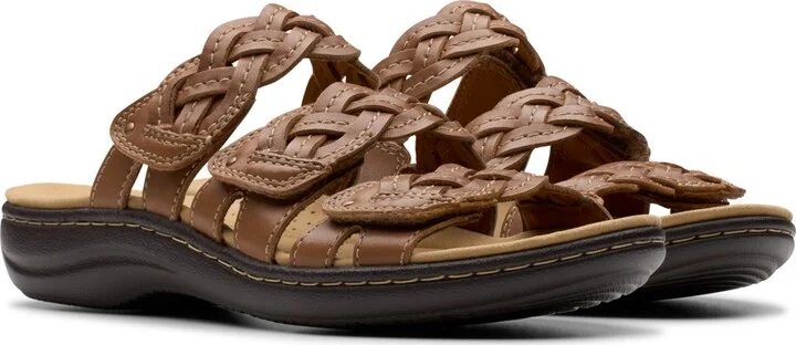 Clarks Collection Women's Laurieann Rio Slip-On Flat Sandals - Image 5