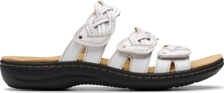 Clarks Collection Women's Laurieann Rio Slip-On Flat Sandals - Image 7