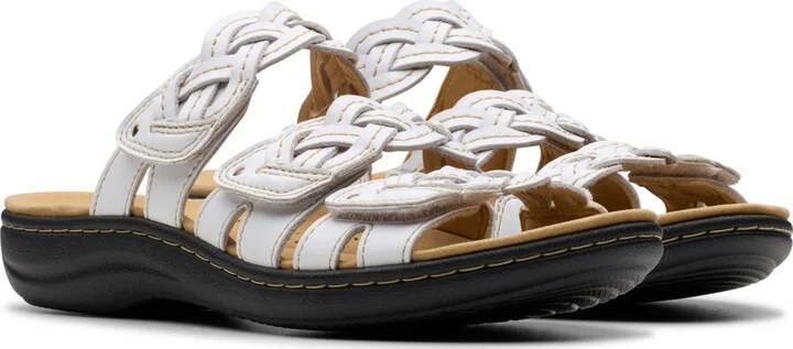 Clarks Collection Women's Laurieann Rio Slip-On Flat Sandals - Image 10