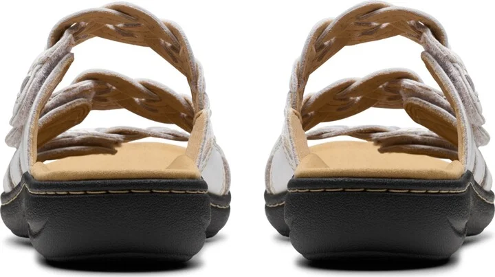 Clarks Collection Women's Laurieann Rio Slip-On Flat Sandals - Image 11