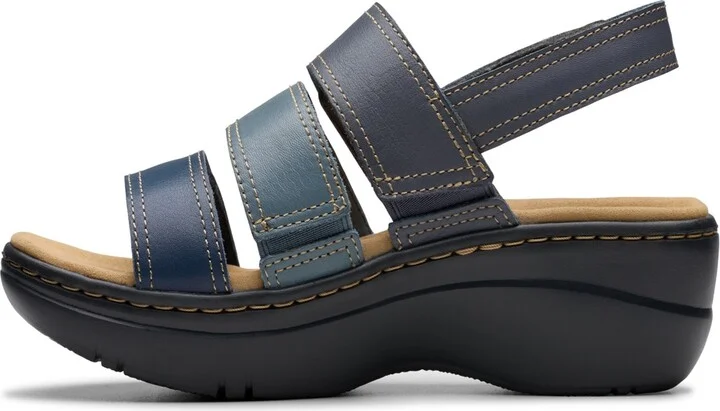 Clarks Collection Women's Merliah2 Bali Wedge Sandals - Image 11