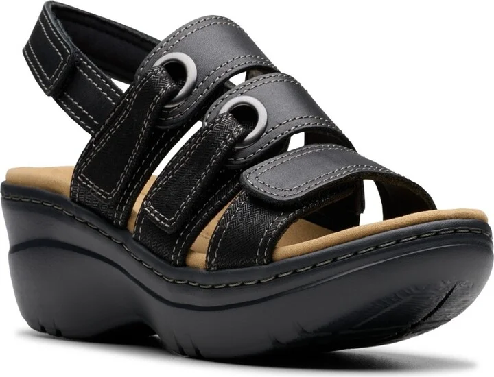 Clarks Collection Women's Merliah2 Bali Wedge Sandals