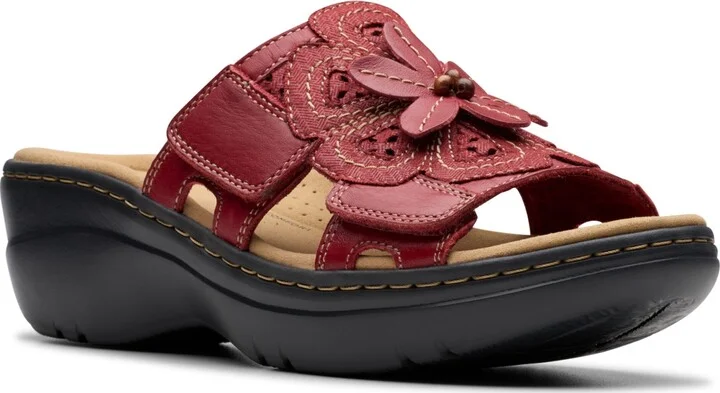 Red Combi Leather