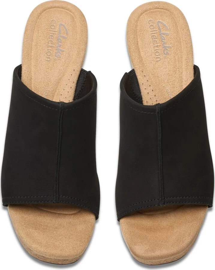 Clarks Collection Women's Nerisa Vine Wedge Sandals - Image 11