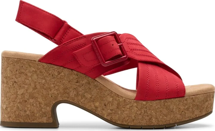 Clarks Collection Women's Nerisa West Wedge Sandals - Image 2