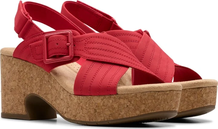 Clarks Collection Women's Nerisa West Wedge Sandals - Image 5
