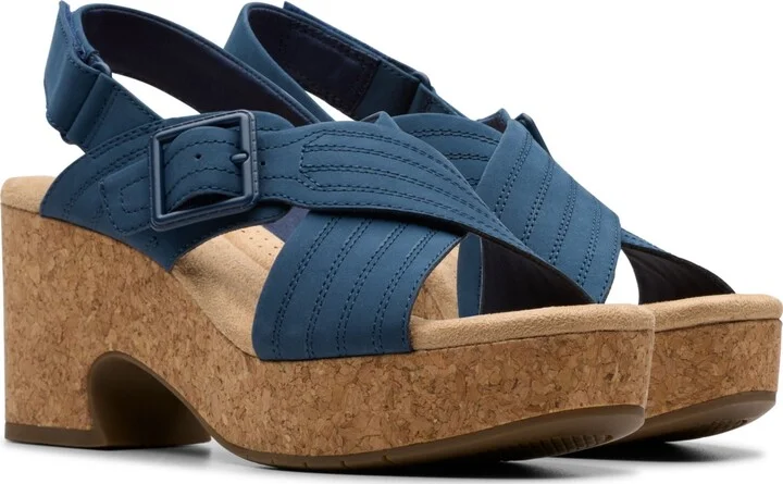 Clarks Collection Women's Nerisa West Wedge Sandals - Image 10