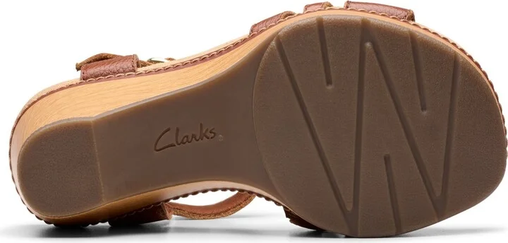 Clarks Collection Women's Seannah Madi Wedge Sandals - Image 5