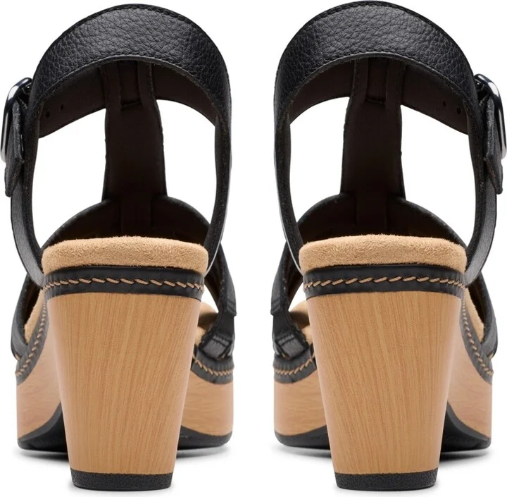 Clarks Collection Women's Seannah Madi Wedge Sandals - Image 8
