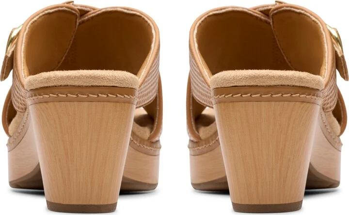 Clarks Collection Women's Seannah Nora Wedge Sandals - Image 8