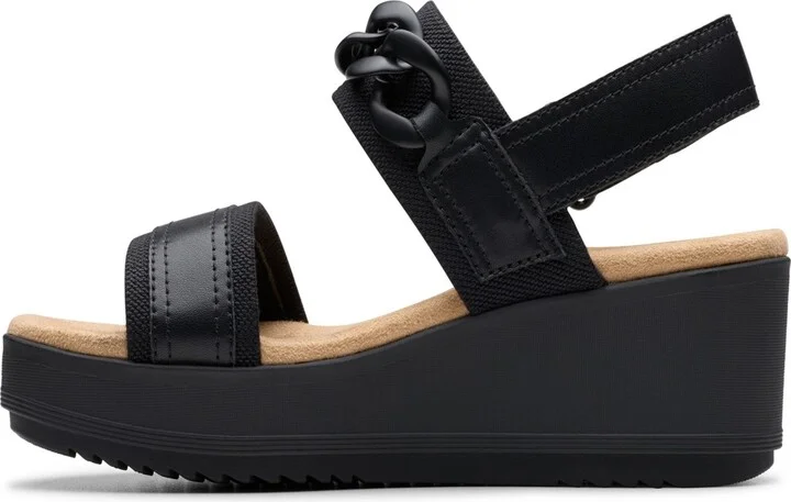 Clarks Collection Women's Wrenly Eve Wedge Sandals - Image 11