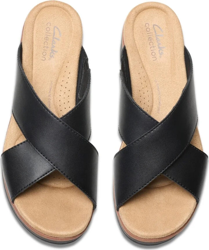 Clarks Collection Women's Wrenly Ivy Wedge Sandals - Image 4