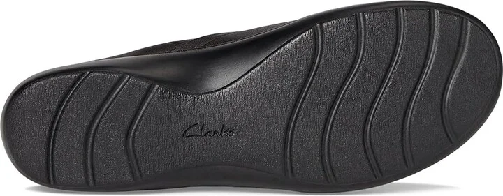 Clarks Cora Pace Women's Boots Chocolate Leather : 5.5 B - Medium, Leather/Rubber - Image 3
