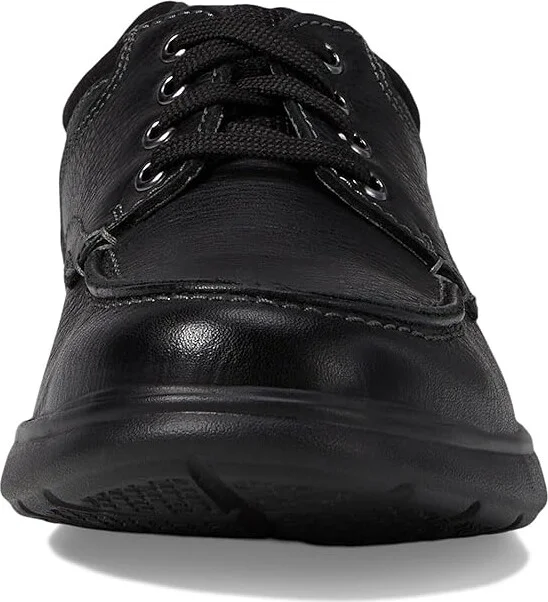 Clarks Cotrell Edge Men's Shoes Black Oily Leather : 7 D - Medium, Leather/Synthetic - Image 6