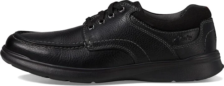 Clarks Cotrell Edge Men's Shoes Black Oily Leather : 7 D - Medium, Leather/Synthetic - Image 7