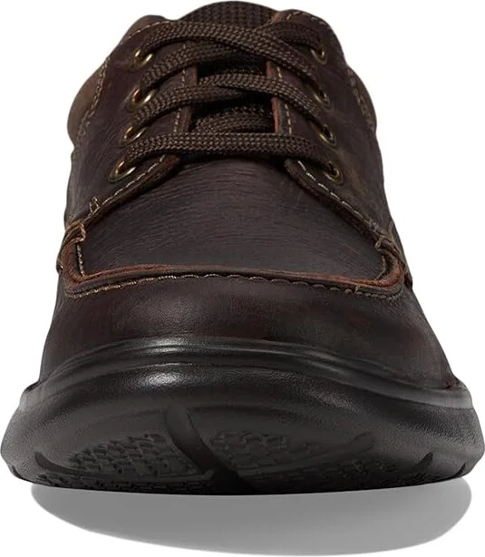 Clarks Cotrell Edge Men's Shoes Brown Oily Leather : 7 D - Medium, Leather/Synthetic - Image 6