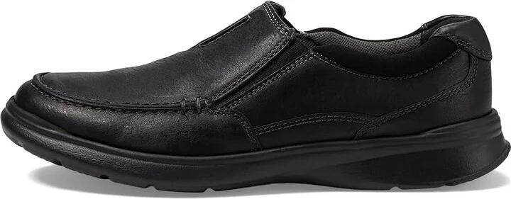 Clarks Cotrell Free Men's Shoes Black Oily Leather : 7.5 D - Medium, Leather/Textile - Image 7