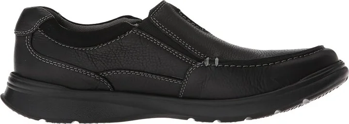 Clarks Cotrell Free Men's Shoes Black Oily Leather : 7.5 D - Medium, Leather/Textile - Image 8