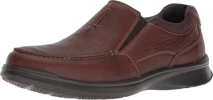 Clarks Cotrell Free Men's Shoes Tobacco Leather : 7 D - Medium, Leather/Textile - Image 2