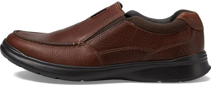 Clarks Cotrell Free Men's Shoes Tobacco Leather : 7 D - Medium, Leather/Textile - Image 7