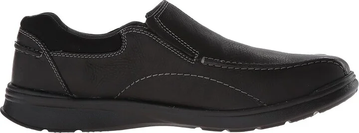 Clarks Cotrell Step Men's Shoes Black Oily Leather : 7 D - Medium - Image 8
