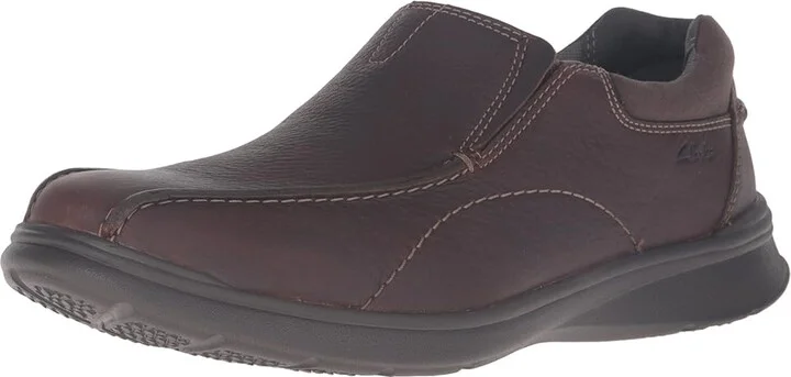 Clarks Cotrell Step Men's Shoes Brown Oily Leather : 7 D - Medium - Image 2