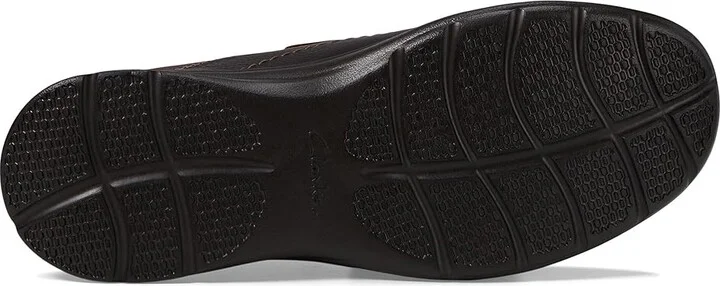 Clarks Cotrell Step Men's Shoes Brown Oily Leather : 7 D - Medium - Image 4