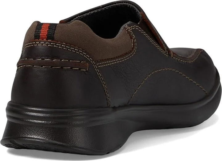 Clarks Cotrell Step Men's Shoes Brown Oily Leather : 7 D - Medium - Image 5