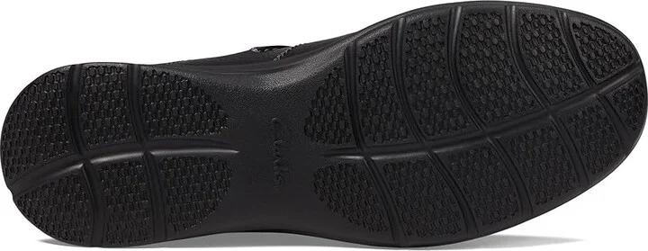 Clarks Cotrell Walk Men's Shoes Black Oily : 7 D - Medium, Leather - Image 4