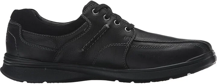 Clarks Cotrell Walk Men's Shoes Black Oily : 7 D - Medium, Leather - Image 8