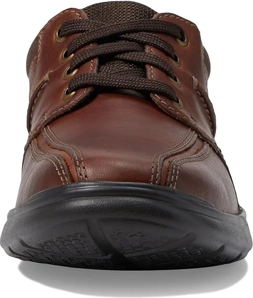 Clarks Cotrell Walk Men's Shoes Tobacco Oily Leather : 7 D - Medium - Image 6
