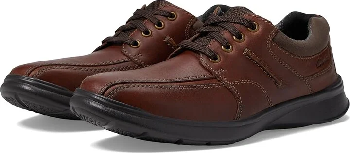 Clarks Cotrell Walk Men's Shoes Tobacco Oily Leather : 7 D - Medium