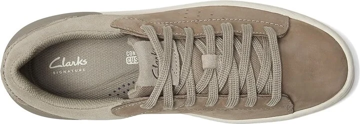 Clarks CourtLite 2 Run Men's Lace-up Boots Grey Nubuck : 9.5 D - Medium, Rubber/Suede - Image 2