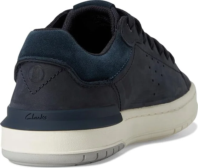 Clarks CourtLite 2 Run Men's Lace-up Boots Navy Nubuck : 10 D - Medium, Rubber/Suede - Image 4