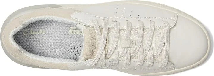 Clarks CourtLite 2 Run Men's Lace-up Boots White : 9.5 D - Medium, Rubber/Suede - Image 2