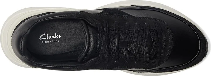 Clarks Craft Pace Men's Shoes Black Leather : 8 D - Medium, Leather/Rubber - Image 2