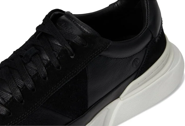 Clarks Craft Pace Men's Shoes Black Leather : 8 D - Medium, Leather/Rubber - Image 7