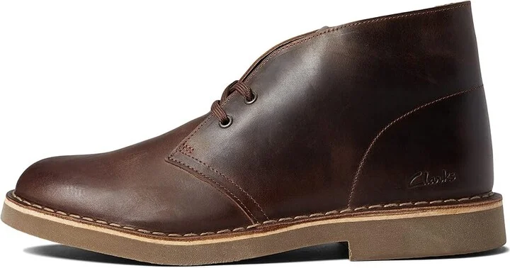 Clarks Desert Boot Evo Men's Shoes Beeswax Leather : 7 D - Medium - Image 5