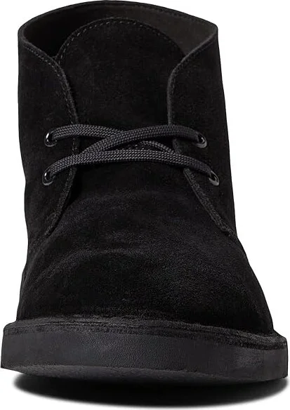Clarks Desert Boot Evo Men's Shoes Black Suede : 13 D - Medium - Image 2