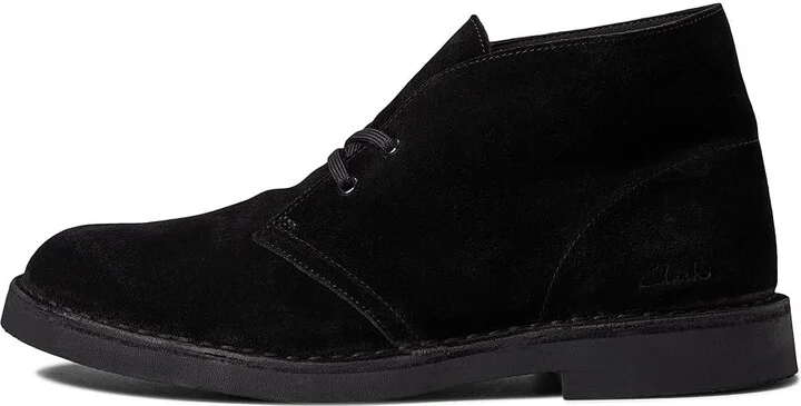 Clarks Desert Boot Evo Men's Shoes Black Suede : 13 D - Medium - Image 5