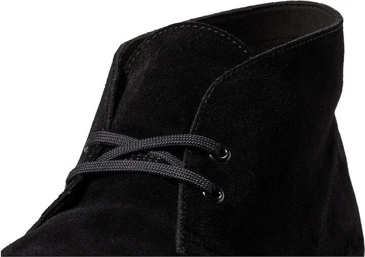 Clarks Desert Boot Evo Men's Shoes Black Suede : 13 D - Medium - Image 6