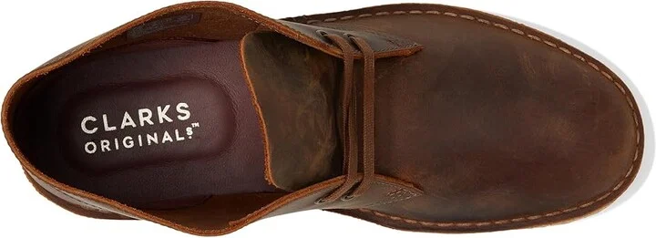 Clarks Desert Boot Men's Lace-up Boots Beeswax 1 : 7 D - Medium, Suede - Image 2