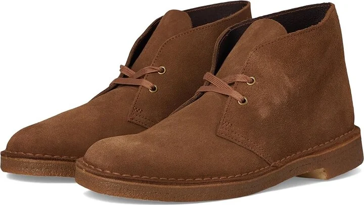 Clarks Desert Boot Men's Lace-up Boots Cola Suede 1 : 7 D - Medium
