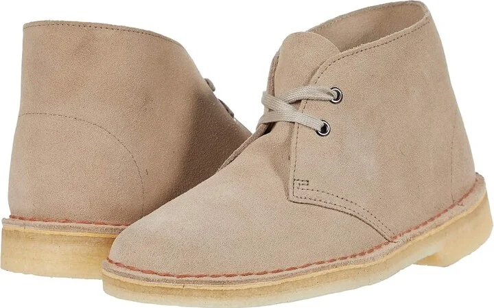 Clarks Desert Boot Women's Lace-up Boots Sand Suede 1 : 6 B - Medium