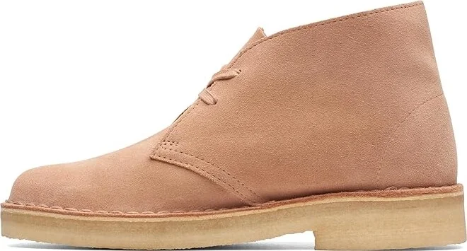 Clarks Desert Boot Women's Lace-up Boots Warm Beige Suede : 9 B - Medium, Leather/Suede - Image 5