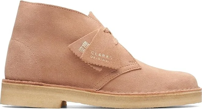 Clarks Desert Boot Women's Lace-up Boots Warm Beige Suede : 9 B - Medium, Leather/Suede - Image 6