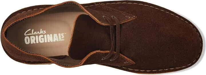 Clarks Desert Boots Men's Boots Brown/Chestnut Oiled Suede : 9 D - Medium - Image 2